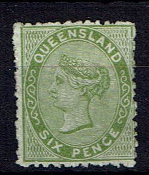 Image of Australian States ~ Queensland SG 143 MM British Commonwealth Stamp